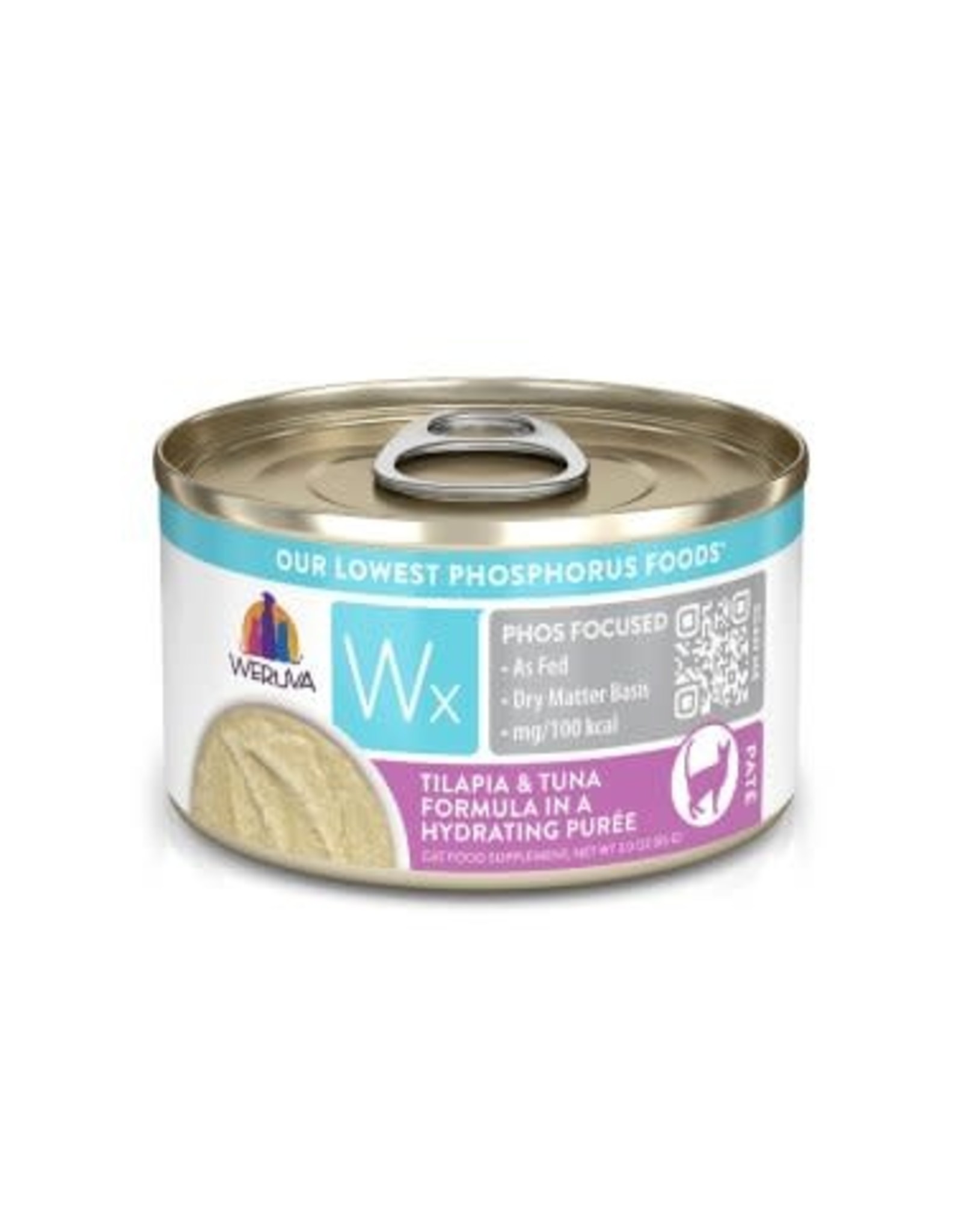 Weruva WERUVA WX PHOSPHORUS FOCUSED TILAPIA TUNA PUREE