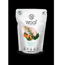 THE NEW ZEALAND NATURAL PETFOOD CO- WOOF NEW ZEALAND DOG WOOF FREEZE DRIED CHICKEN MORSELS
