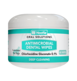 Nootie NOOTIE ORAL SOLUTIONS MEDICATED DENTAL WIPES 60CT