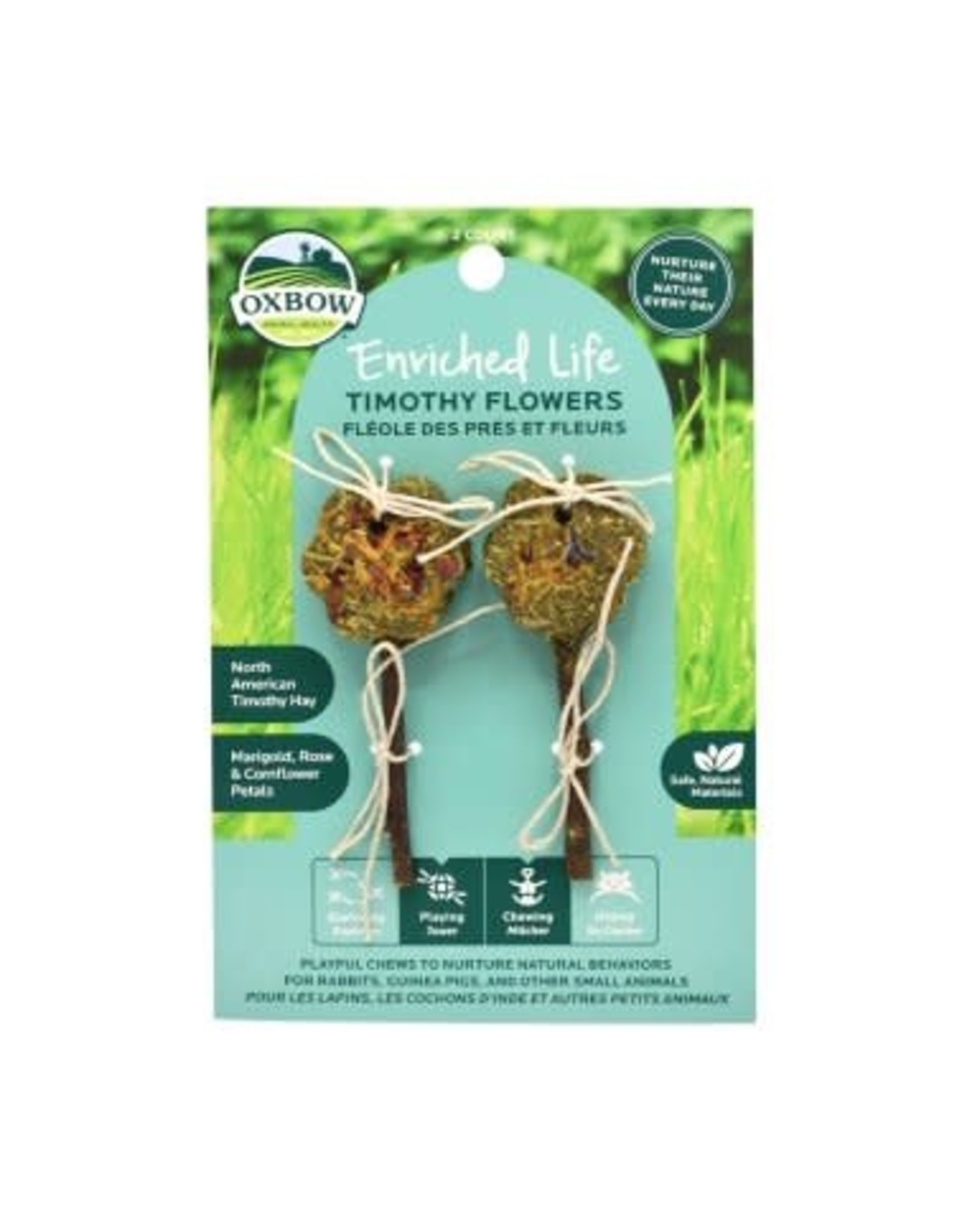 Oxbow Animal Health OXBOW ENRICHED LIFE TIMOTHY FLOWERS SMALL ANIMAL TOY
