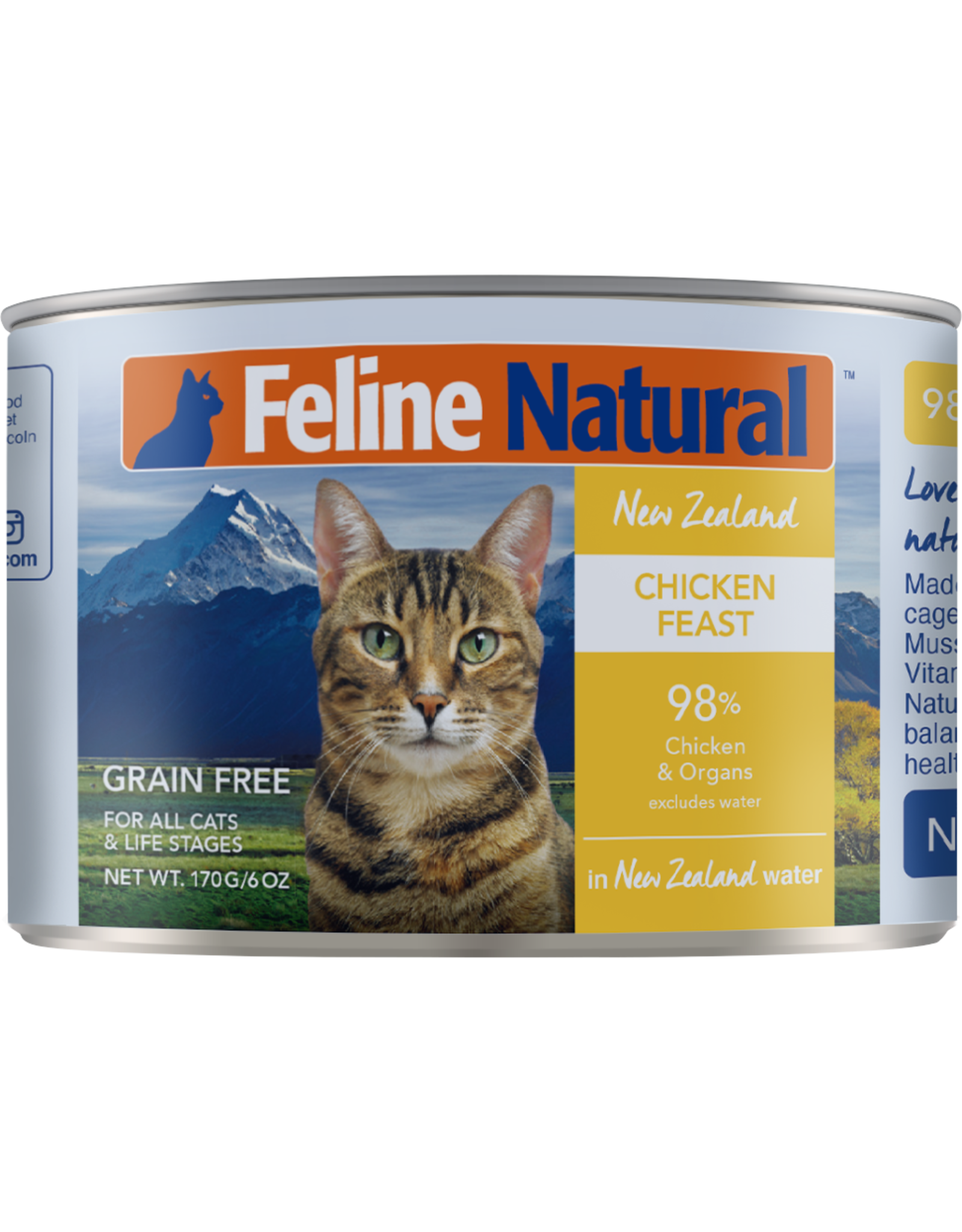 Feline Natural FELINE NATURAL CAT CHICKEN 6OZ