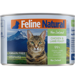 Feline Natural FELINE NATURAL CAT CHICKEN & LAMB 6OZ