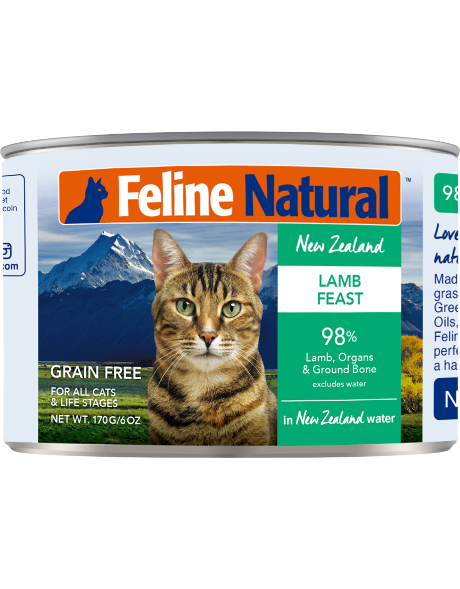 Feline Natural FELINE NATURAL CAT LAMB 6OZ