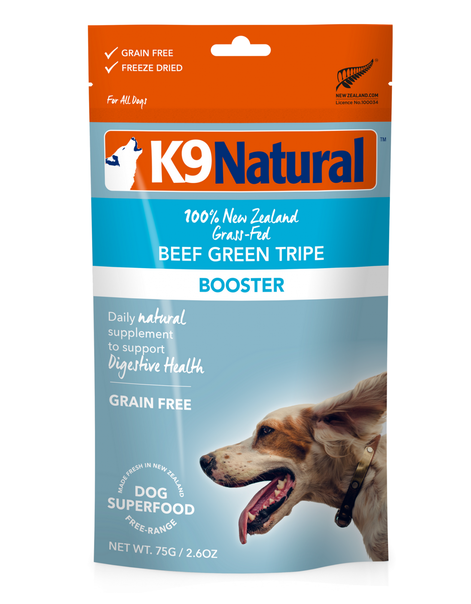 K9 Natural K9 NATURAL DOG BOOSTER BEEF & GREEN TRIPE