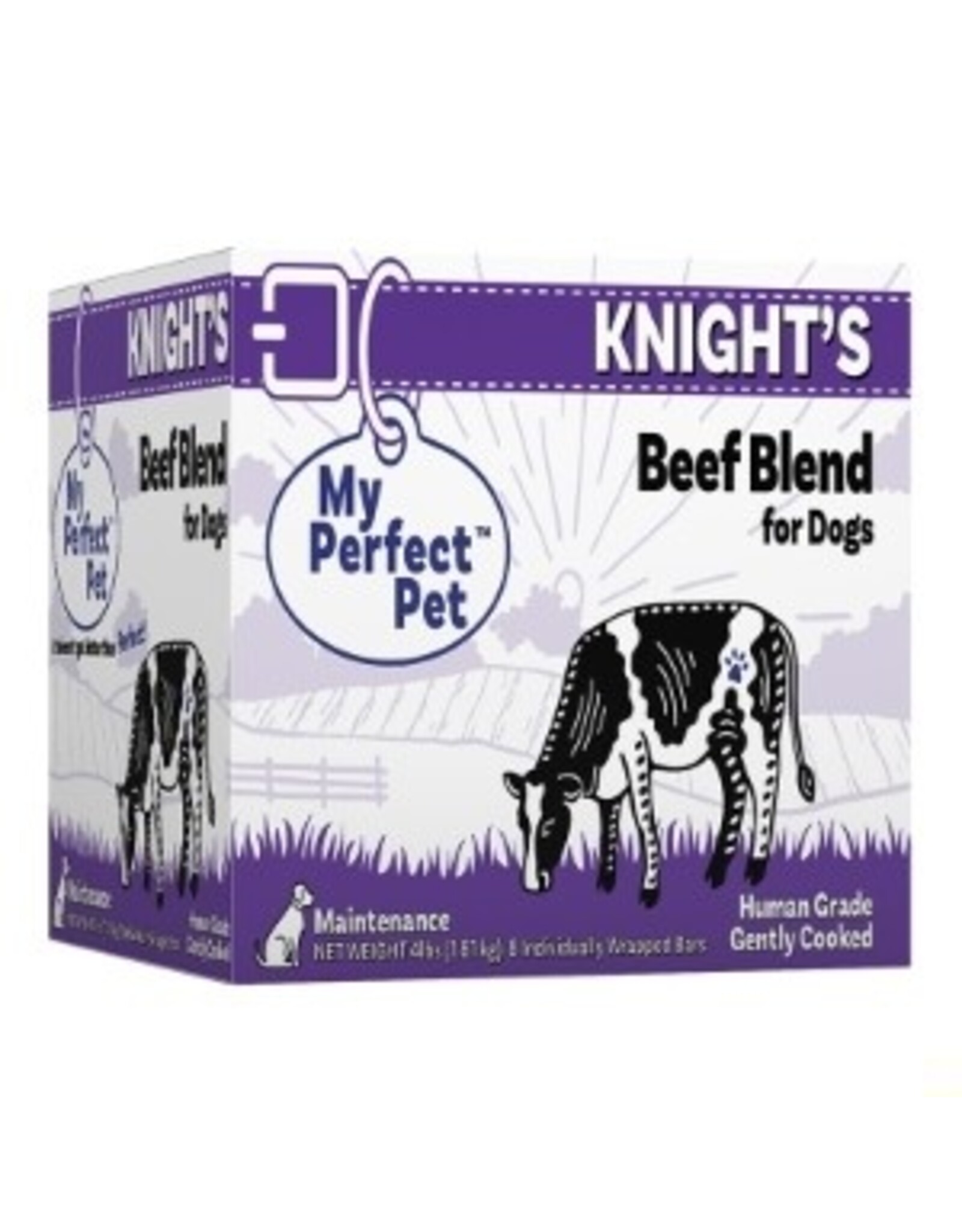 My Perfect Pet MY PERFECT PET DOG KNIGHT'S GENTLY COOKED BEEF BLEND 4LB