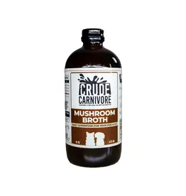 CRUDE CARNIVORE CRUDE CARNIVORE MUSHROOM BROTH 16OZ