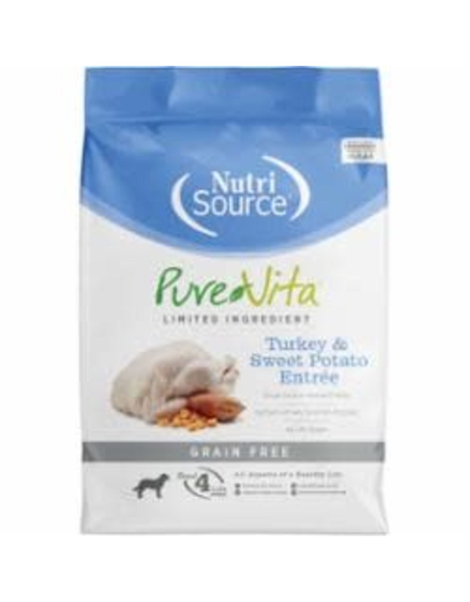 NutriSource Pet Foods PUREVITA DOG TURKEY & SWEET POTATO ENTRÉE