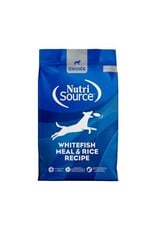 NutriSource Pet Foods NUTRISOURCE DOG CHOICE WHITEFISH MEAL & RICE RECIPE