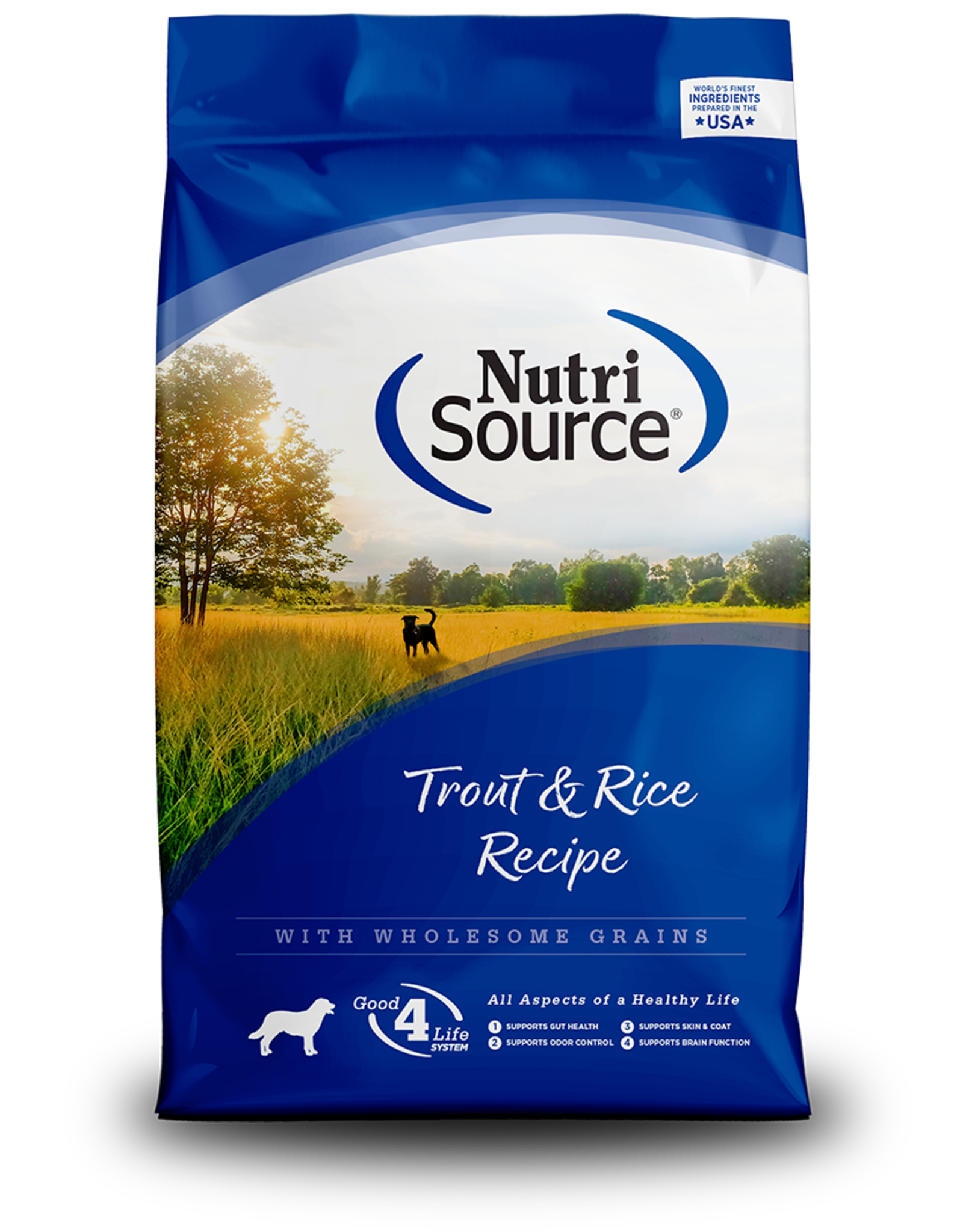 NutriSource Pet Foods NUTRISOURCE DOG TROUT & RICE RECIPE