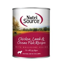 NutriSource Pet Foods NUTRISOURCE DOG CHICKEN LAMB & OCEANFISH 12OZ