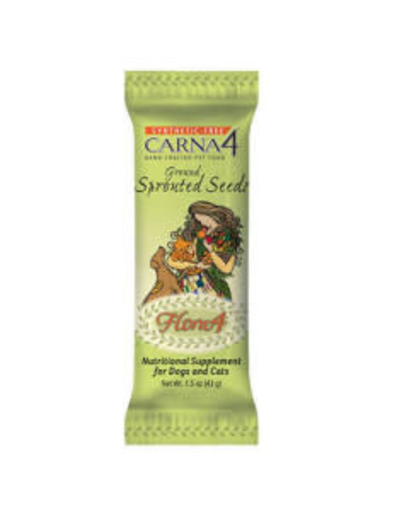 Carna4 Hand Crafted Pet Food CARNA4 100% RAW ORGANIC GROUND SPROUTED SEED PROBIOTIC TOPPER