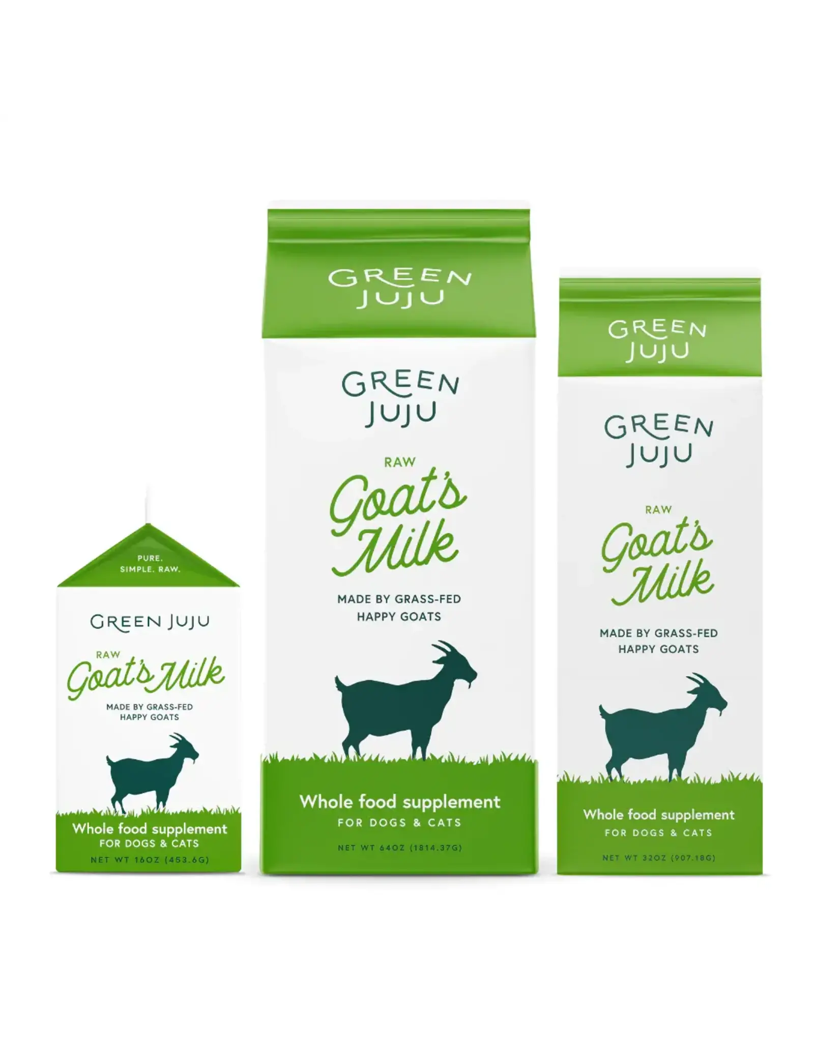 Green Juju Kitchen GREEN JUJU RAW GOAT MILK DOG/CAT