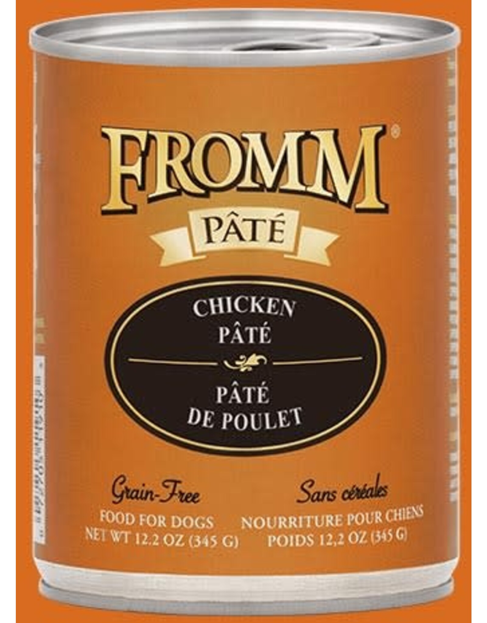 Fromm Family Pet Food FROMM  DOG CHICKEN PATE 12.5OZ