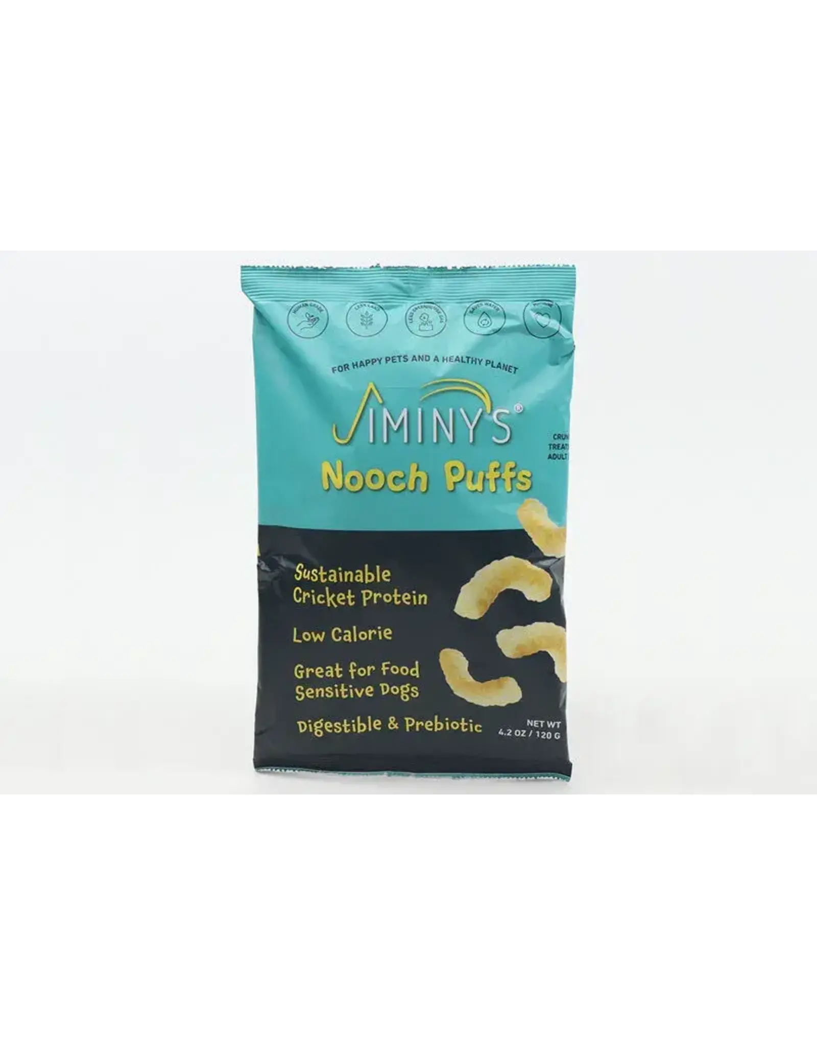 JIMINYS JIMINYS  NOOCH PUFFS  ORIGINAL TREAT BAG