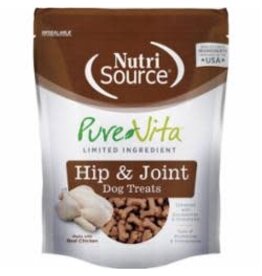 NutriSource Pet Foods PUREVITA HIP & JOINT DOG TREATS WITH CHICKEN 6OZ