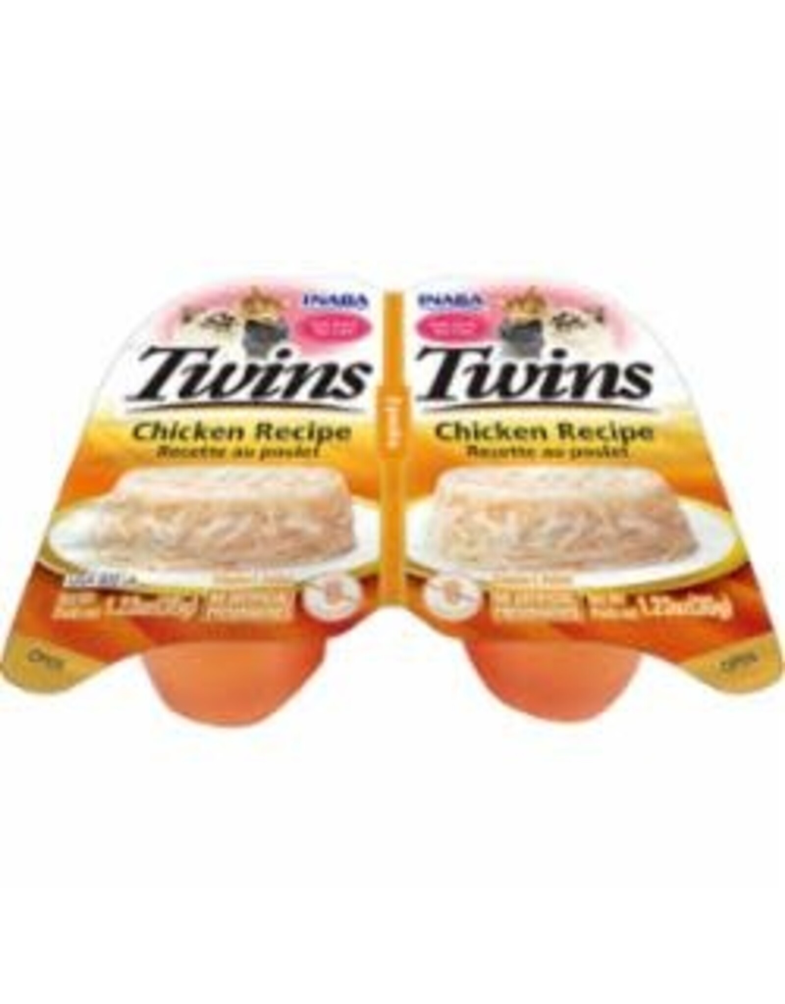 Inaba INABA CAT TWINS 2-PACKS CHICKEN RECIPE 2.46OZ