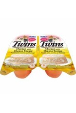 Inaba INABA CAT TWINS 2-PACKS CHICKEN WITH CHEESE RECIPE 2.46OZ