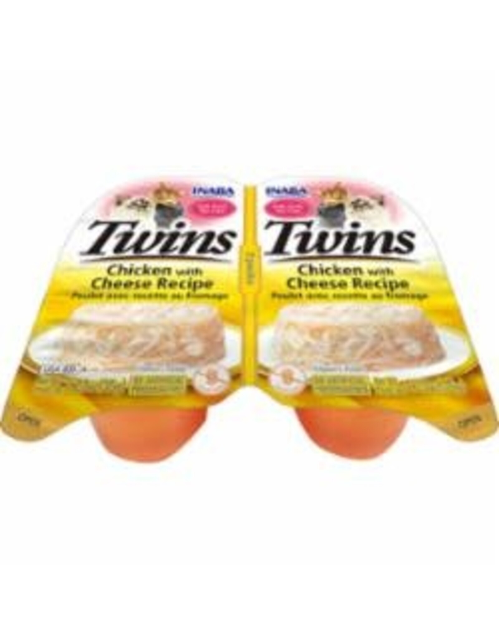 Inaba INABA CAT TWINS 2-PACKS CHICKEN WITH CHEESE RECIPE 2.46OZ
