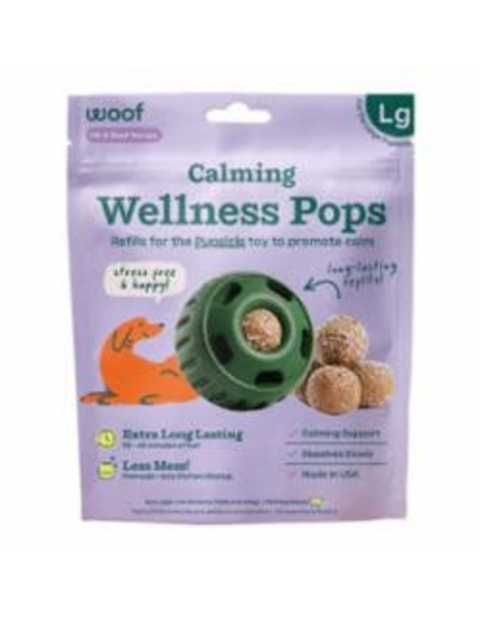 WOOF WOOF DOG WELLNESS POPS CALMING