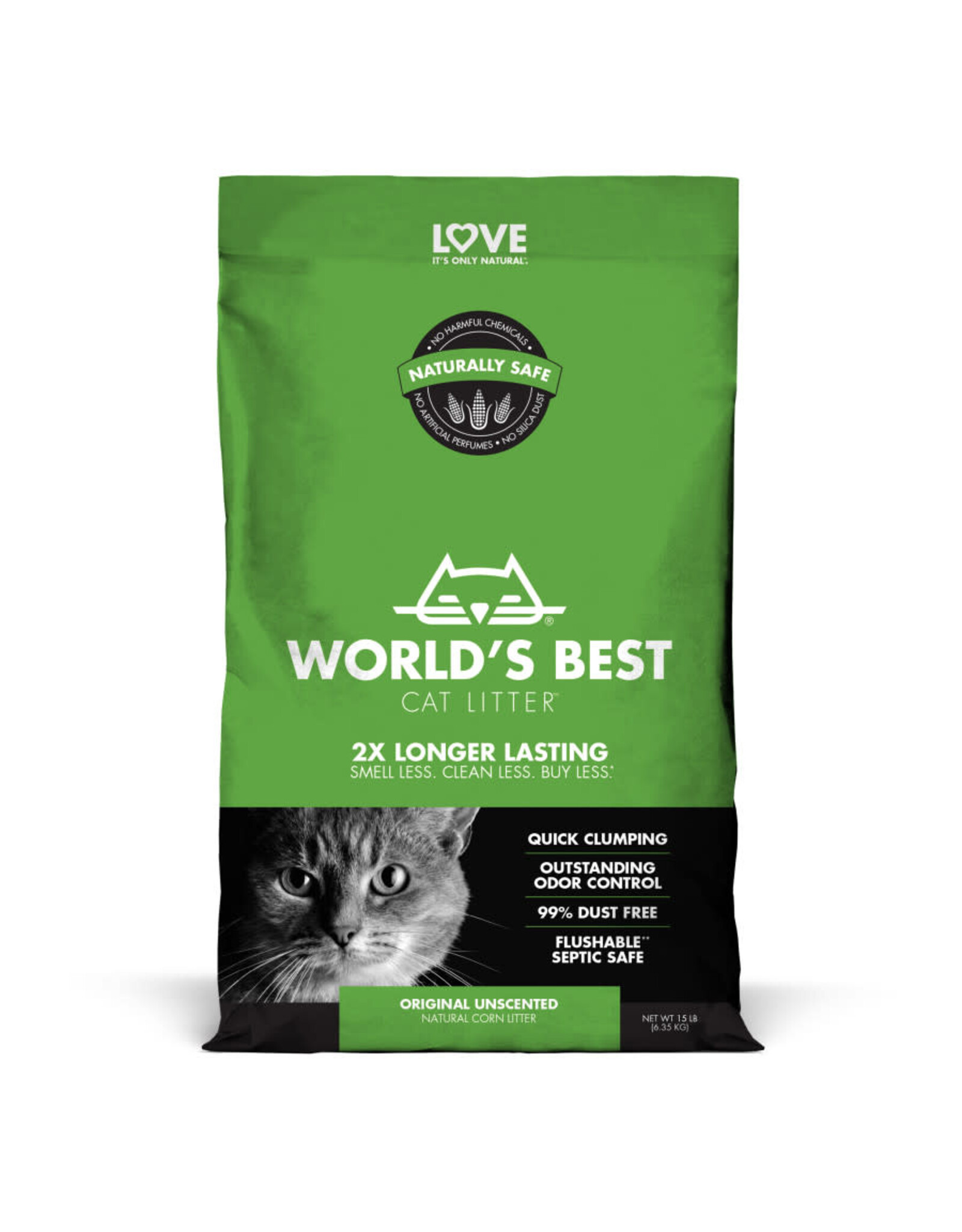World's Best Cat Litter WORLDS BEST ORIGINAL CLUMPING CAT LITTER