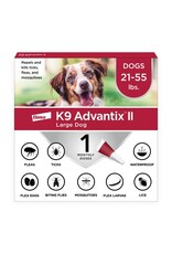 Bayer ADVANTIX II FOR DOGS FLEA & TICK TOPICAL SOLUTION 1 DOSE
