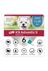 Bayer ADVANTIX II FOR DOGS FLEA & TICK TOPICAL SOLUTION 6 DOSE