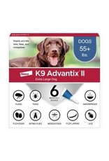 Bayer ADVANTIX II FOR DOGS FLEA & TICK TOPICAL SOLUTION 6 DOSE