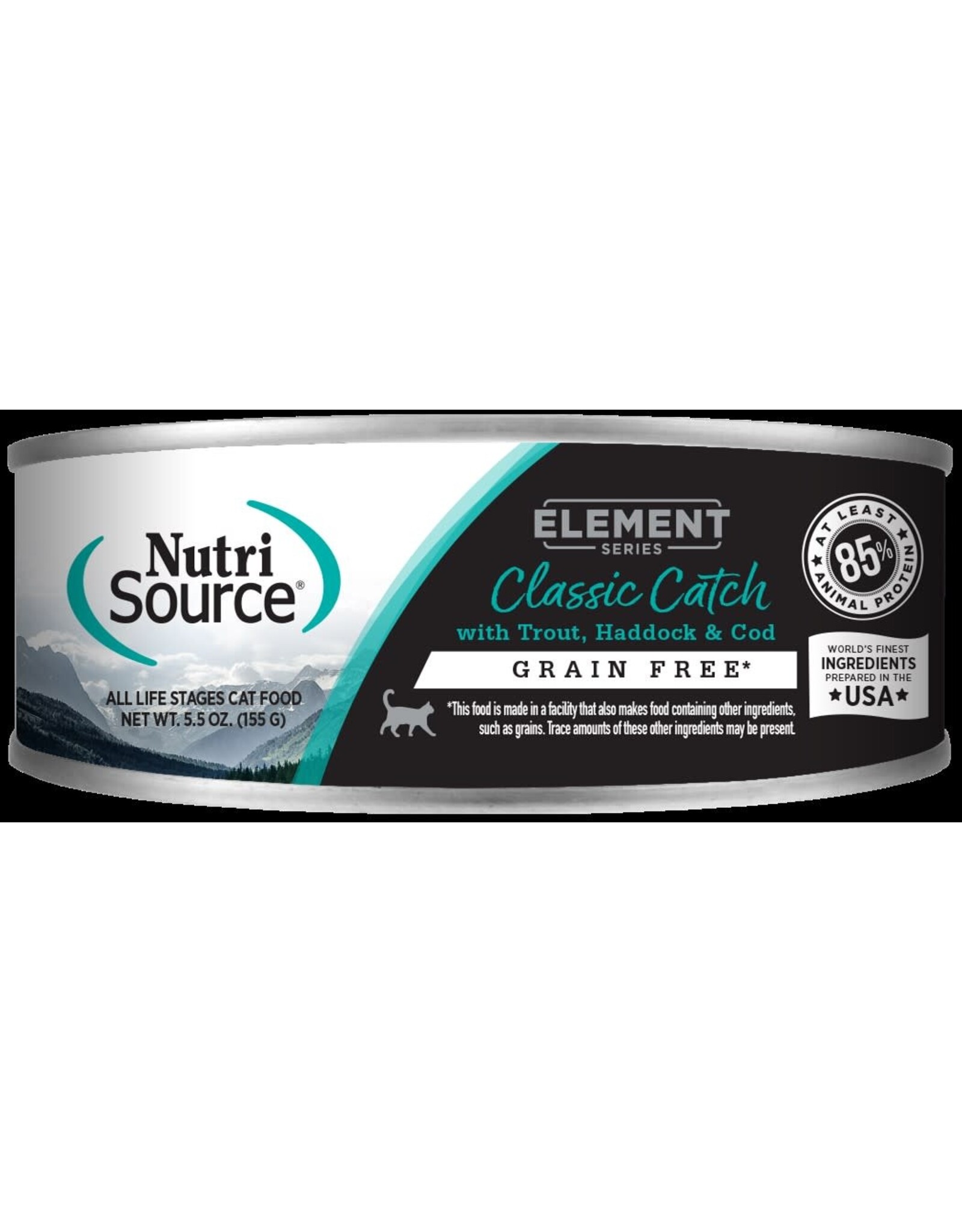 NutriSource Pet Foods ELEMENT CAT CLASSIC CATCH 5.5OZ