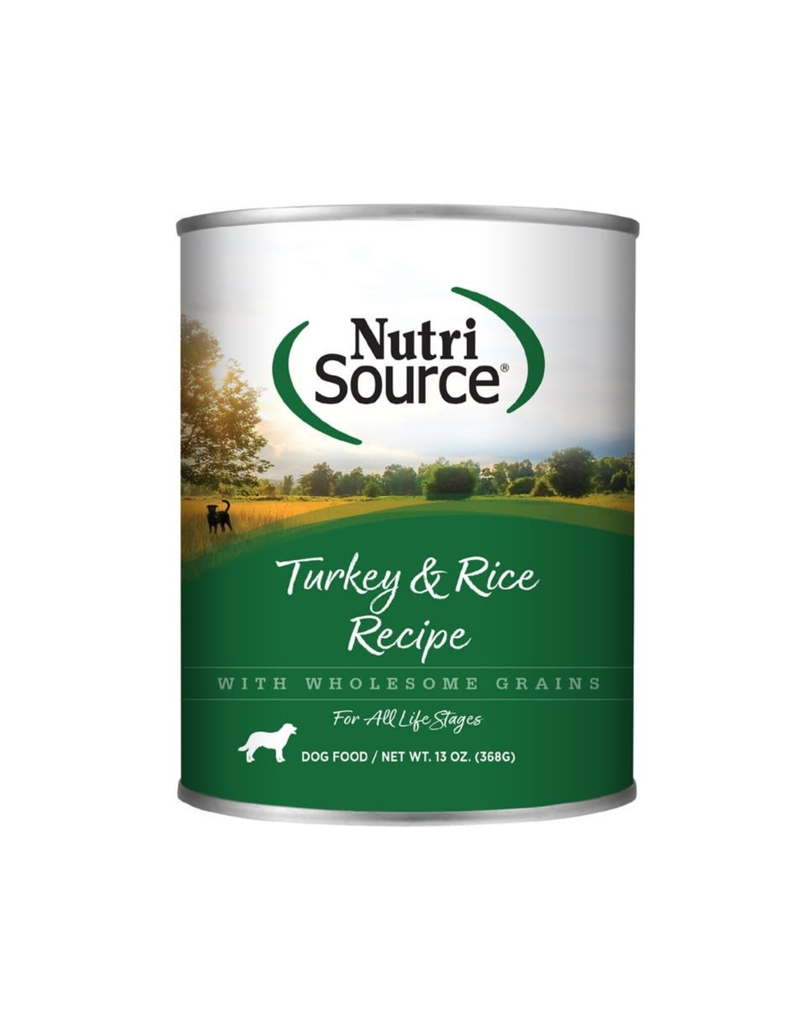 NutriSource Pet Foods NUTRISOURCE DOG TURKEY & RICE 13OZ