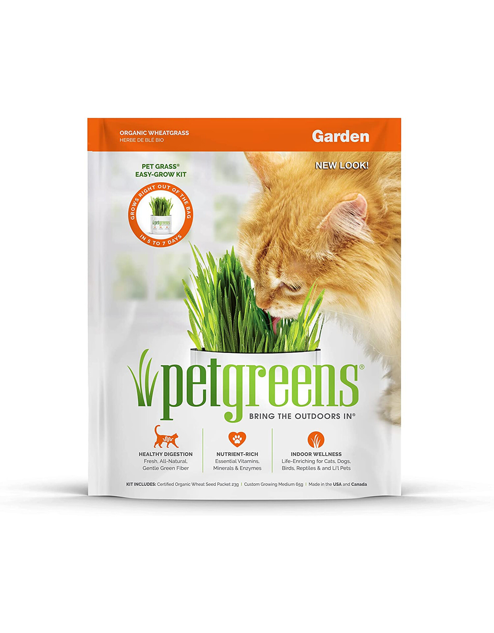 Pet Greens PET GREENS GARDEN ORGANIC WHEATGRASS SELF-GROW PET GRASS
