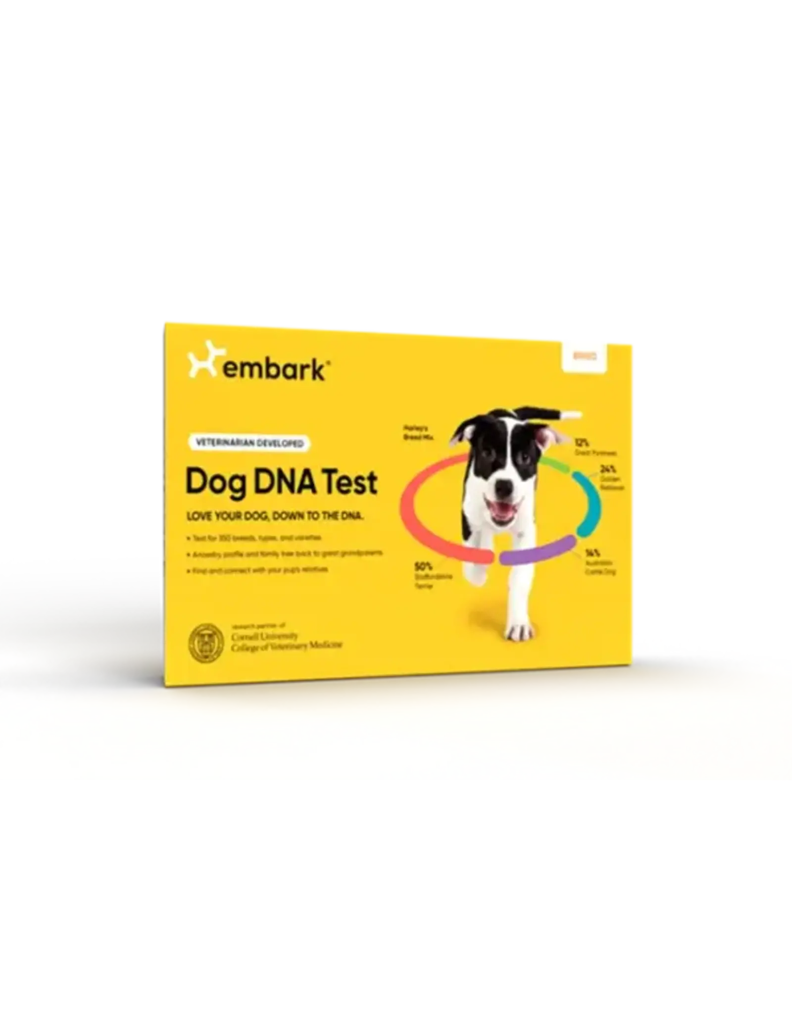 EMBARK EMBARK BREED ID, HEALTH DNA AND REALTIVE FINDER TESTING KIT