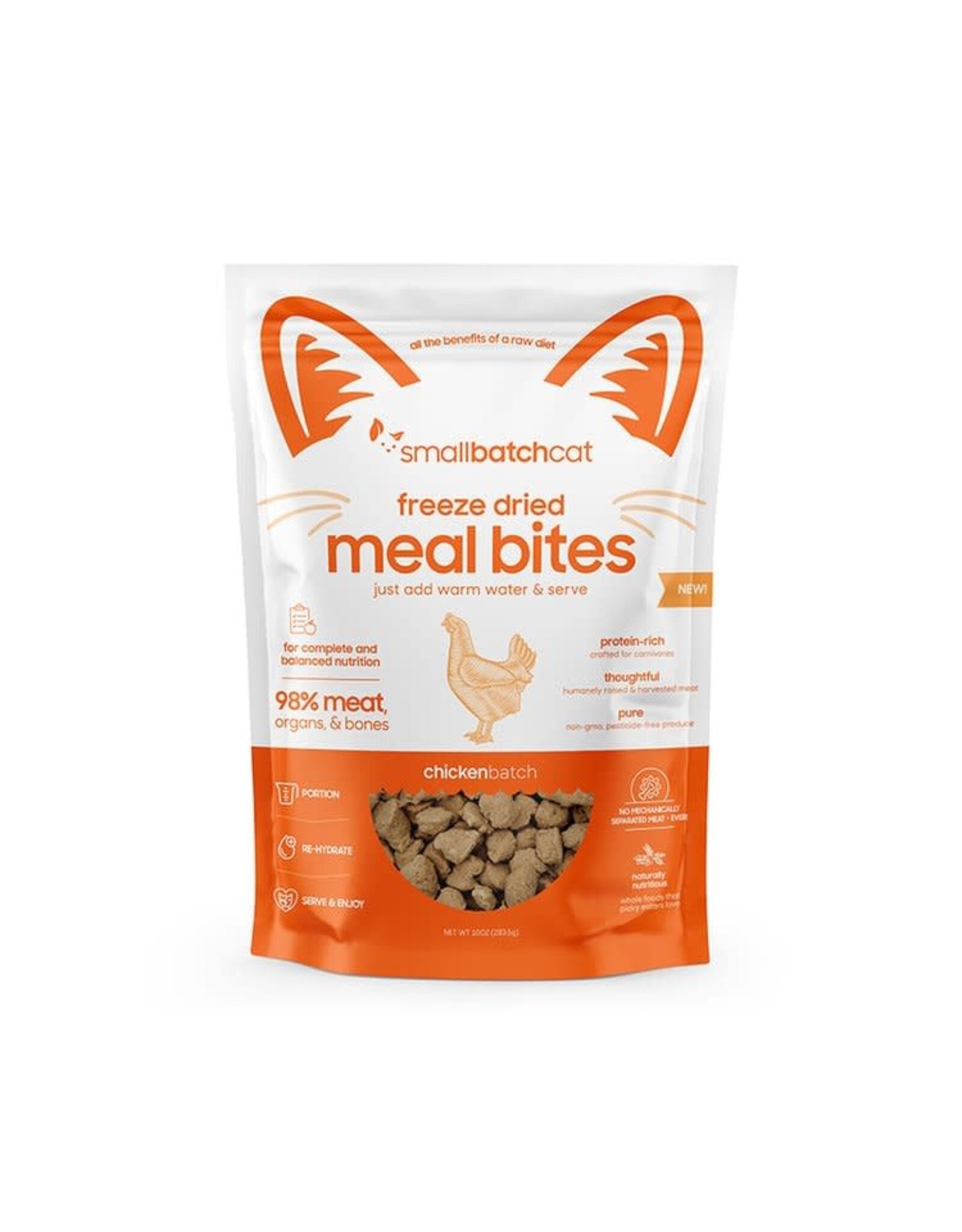Smallbatch SMALLBATCH CAT FREEZE DRIED CHICKEN MEALBITES 10OZ