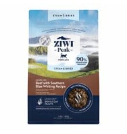 Ziwi Peak ZIWI PEAK CAT STEAM DRIED BEEF WITH SOUTHERN BLUE WHITING