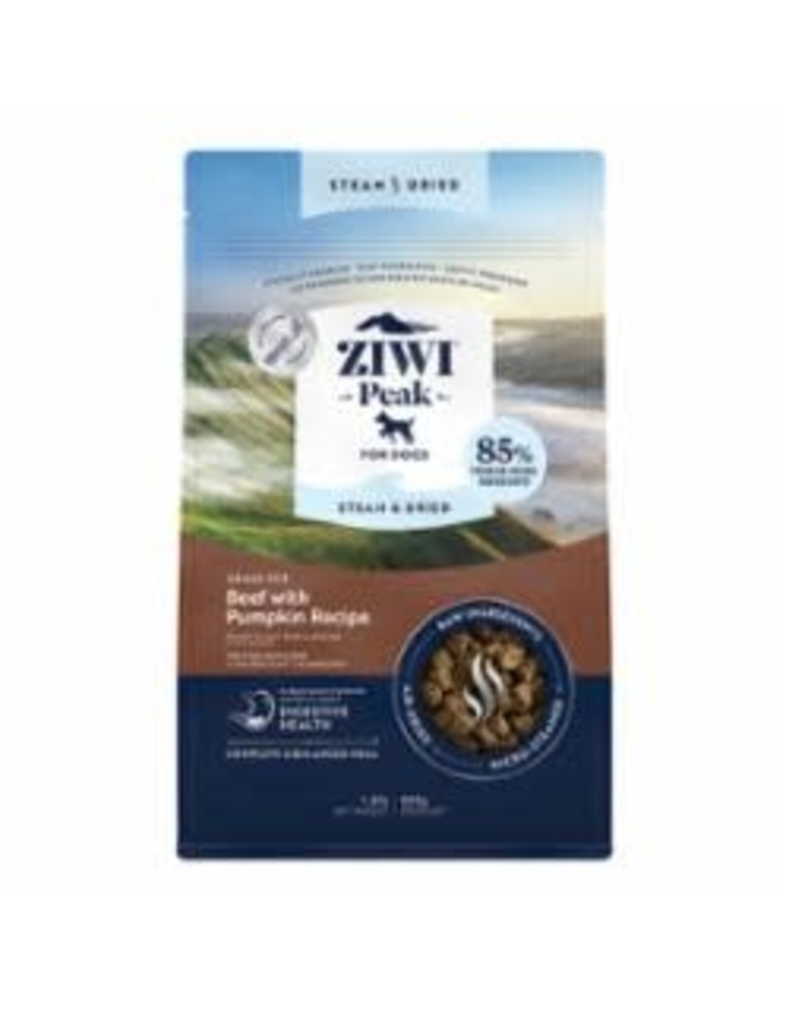 Ziwi Peak ZIWI PEAK DOG STEAM DRIED BEEF WITH PUMPKIN