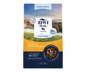 ZIWI PEAK DOG STEAM DRIED CHICKEN WITH ORCHARD FRUIT - Rosie Bunny