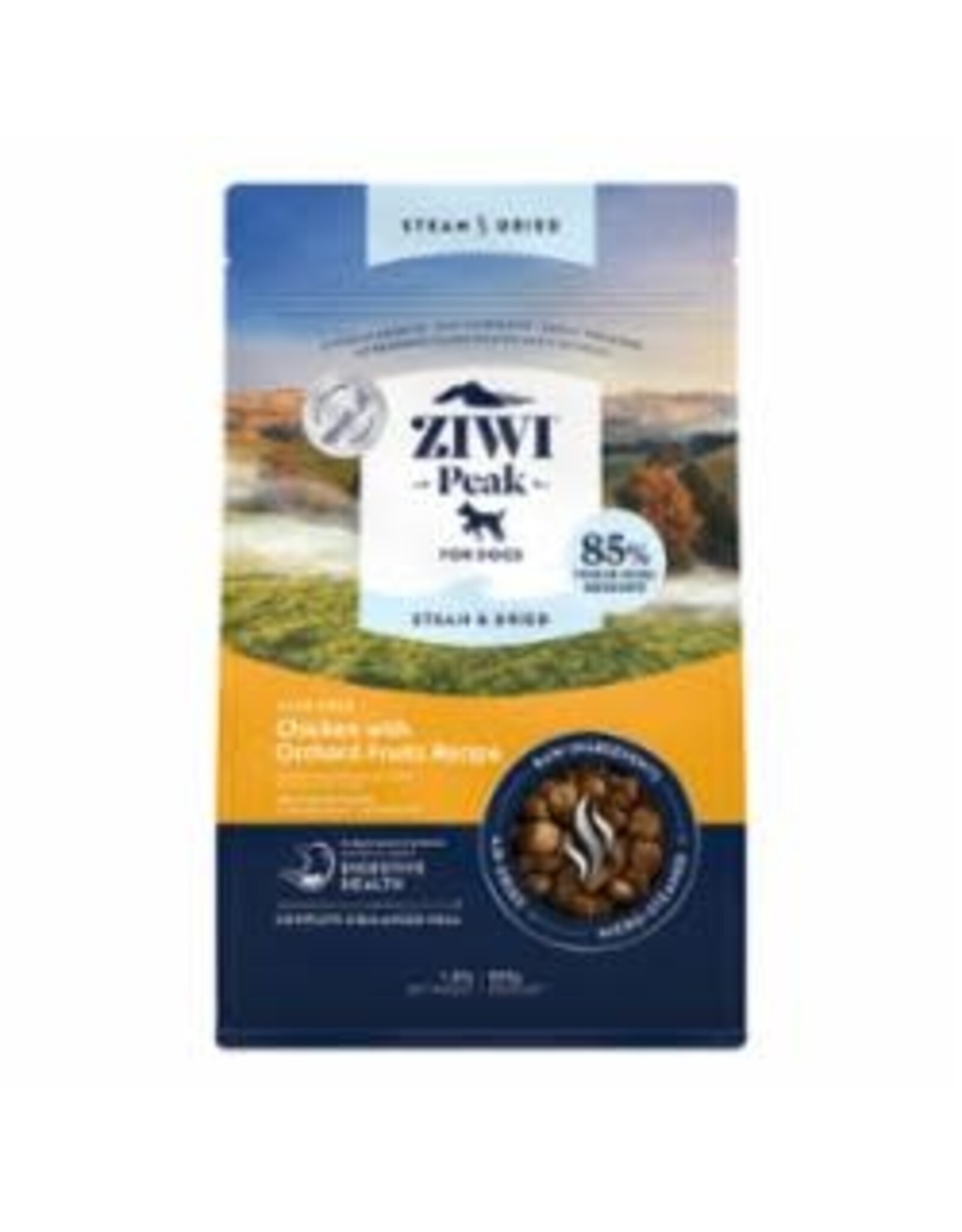 Ziwi Peak ZIWI PEAK DOG STEAM DRIED CHICKEN WITH ORCHARD FRUIT