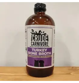 CRUDE CARNIVORE CRUDE CARNIVORE TURKEY BROTH 16OZ