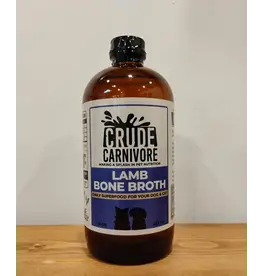 CRUDE CARNIVORE CRUDE CARNIVORE LAMB BROTH 16OZ
