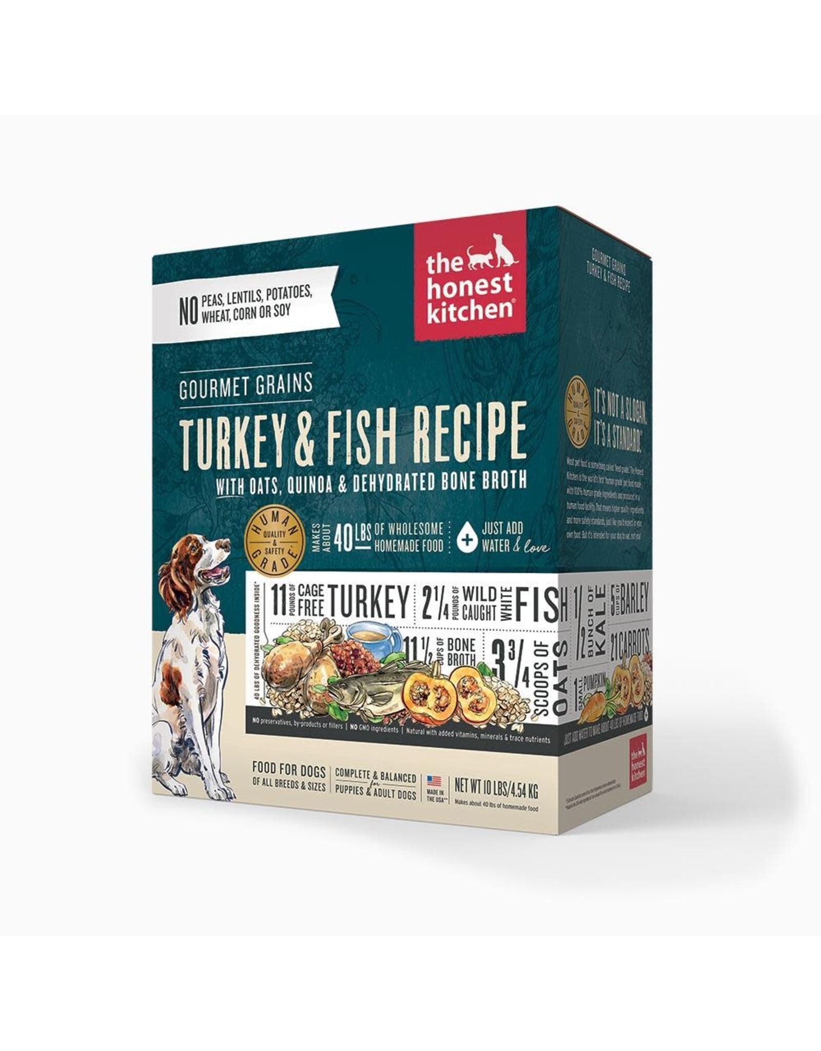 The Honest Kitchen THE HONEST KITCHEN DEHYDRATED GOURMET GRAINS TURKEY & WHITEFISH DOG FOOD