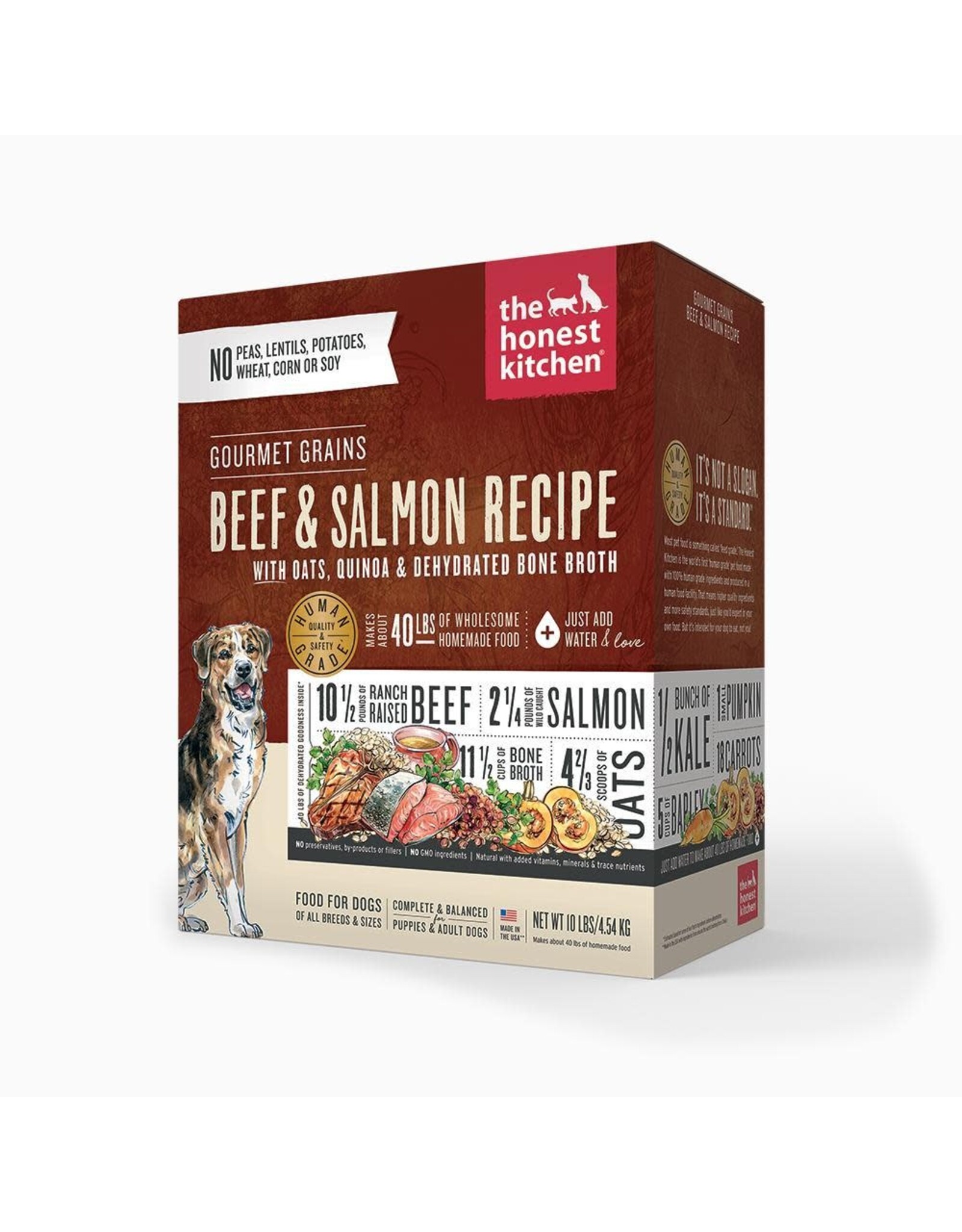 The Honest Kitchen THE HONEST KITCHEN DEHYDRATED GOURMET GRAINS BEEF & SALMON