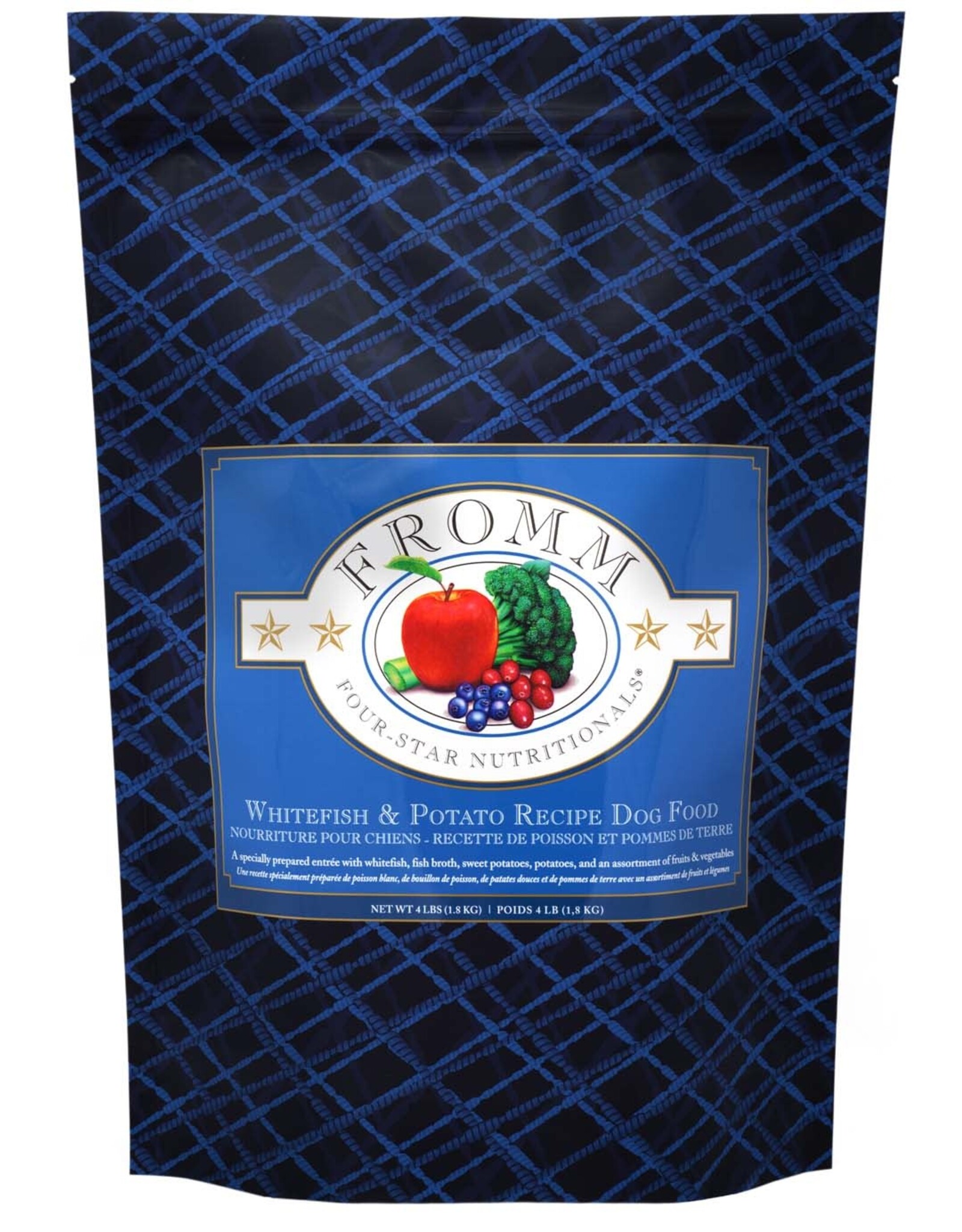 Fromm Family Pet Food FROMM DOG FOUR-STAR NUTRITIONALS WHITEFISH & POTATO RECIPE