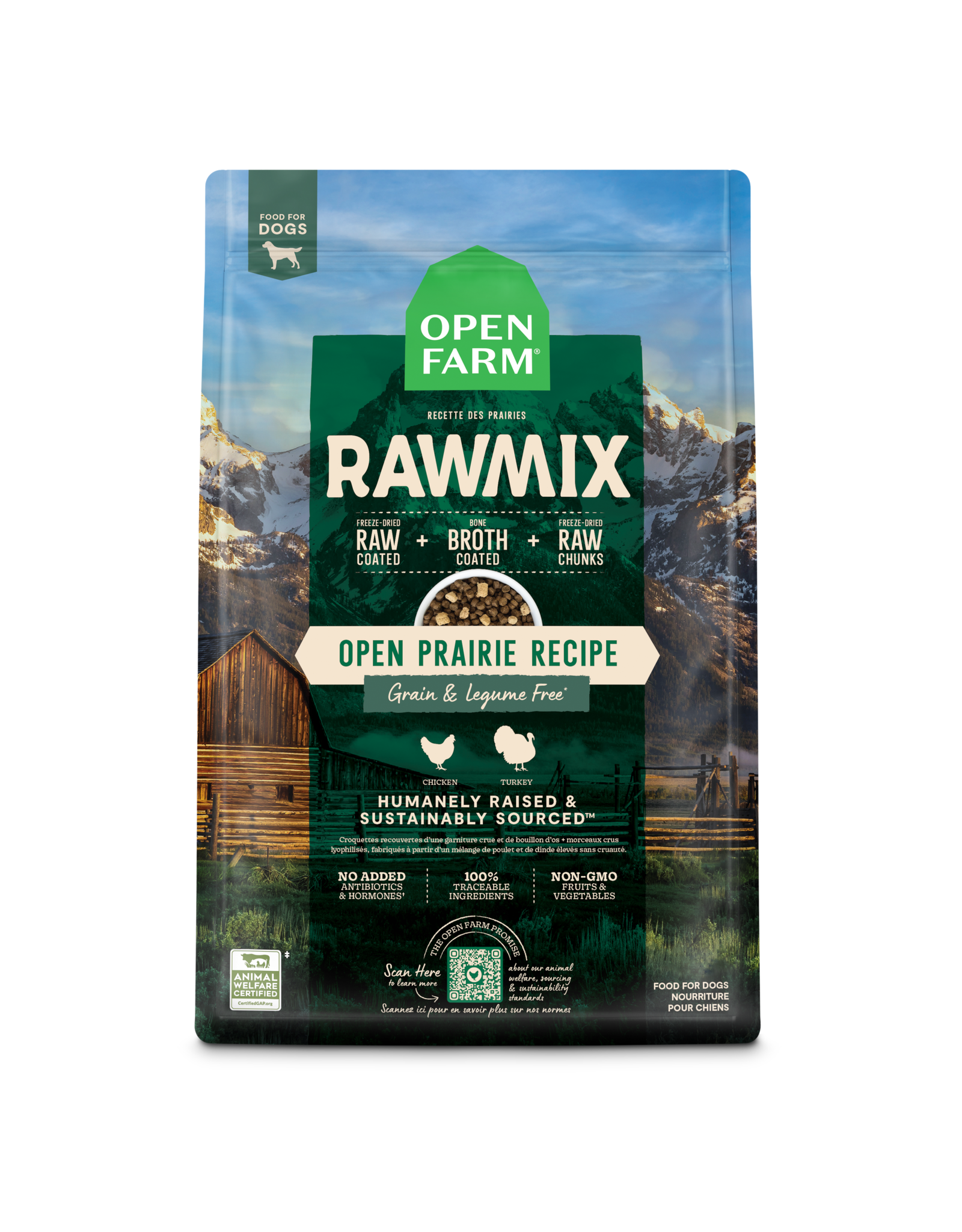 Open Farm OPEN FARM CAT RAWMIX OPEN PRAIRIE 8LB