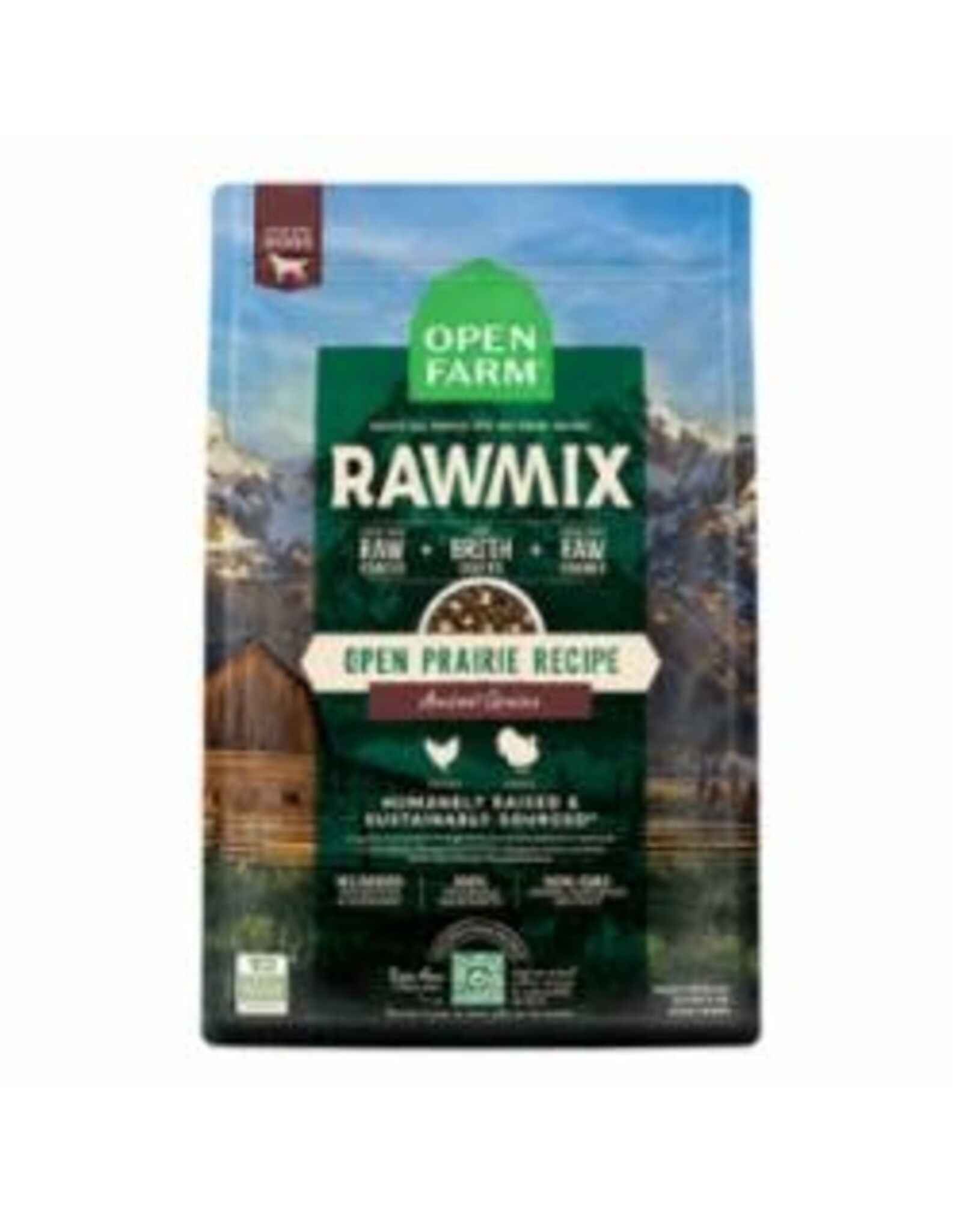 Open Farm OPEN FARM DOG RAWMIX OPEN PRAIRIE ANCIENT GRAINS 20LB