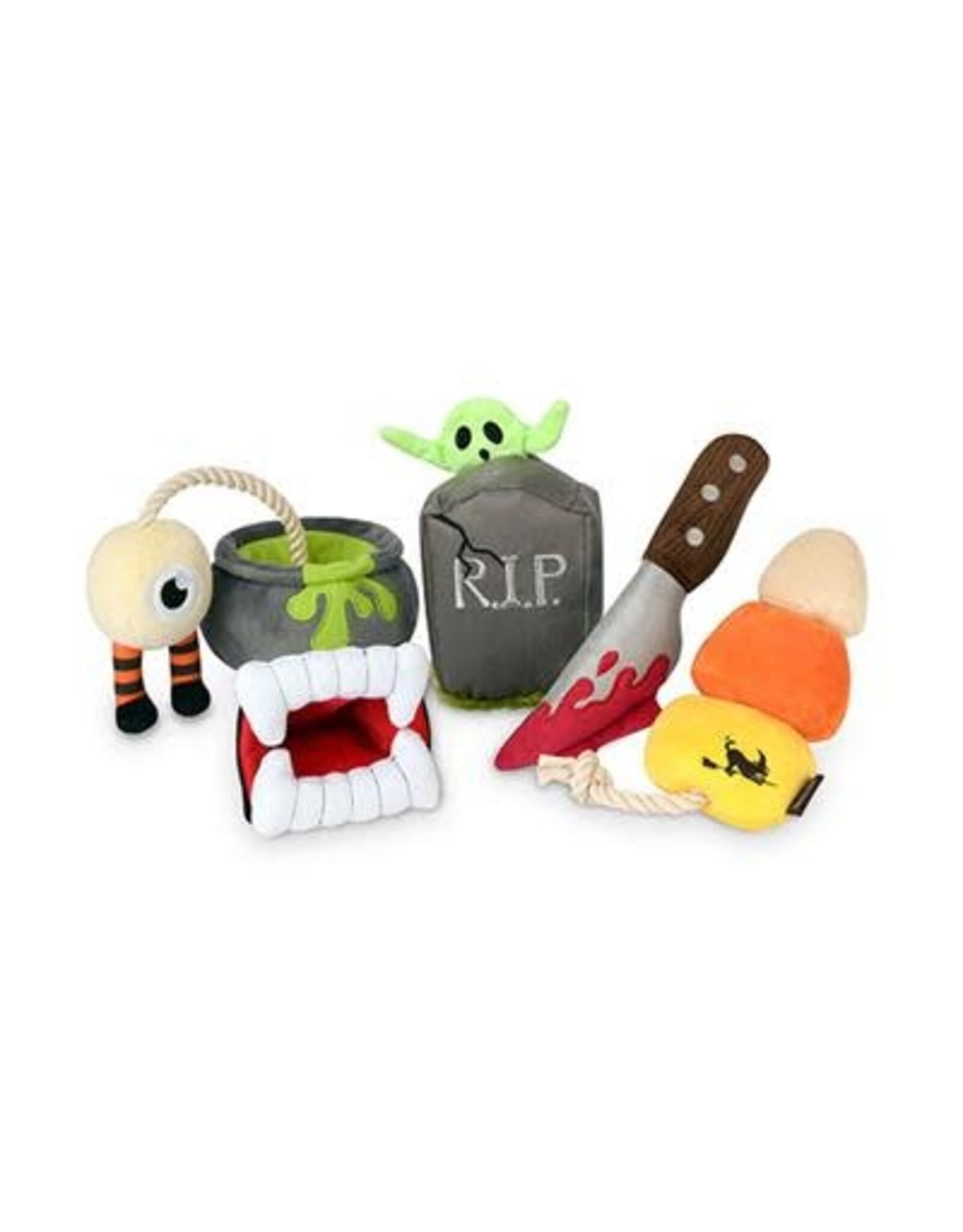 P.L.A.Y. Pet Lifestyle and You PLAY HOWLING HAUNTS DOGGY DAGGER PLUSH TOY