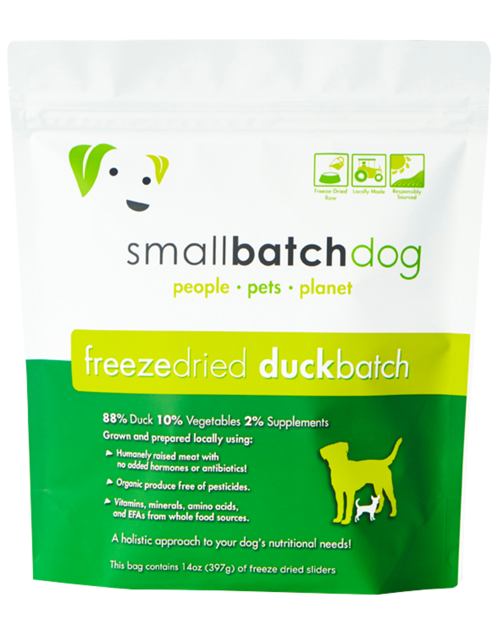 Smallbatch SMALLBATCH DOG FREEZE DRIED DUCK SLIDERS