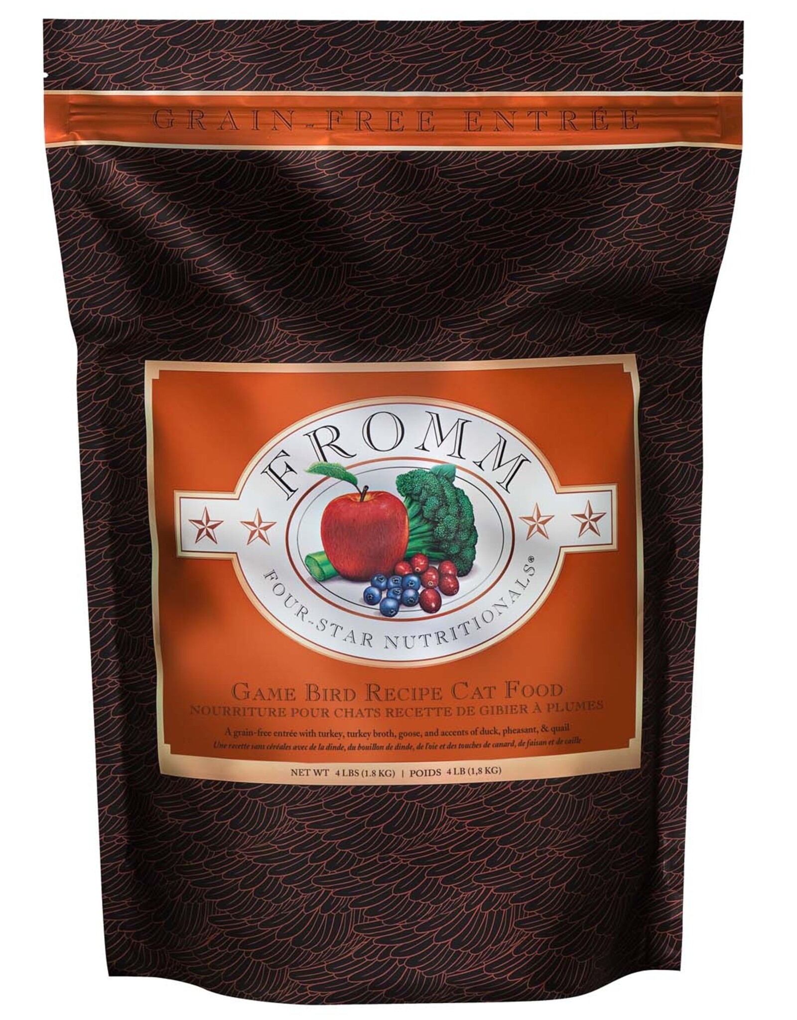 Fromm Family Pet Food FROMM CAT FOUR-STAR NUTRITIONALS GAME BIRD RECIPE