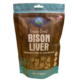 SHEPHERD BOY FARMS SHEPHERD BOY FARMS FREEZE DRIED BISON LIVER TREATS 3OZ