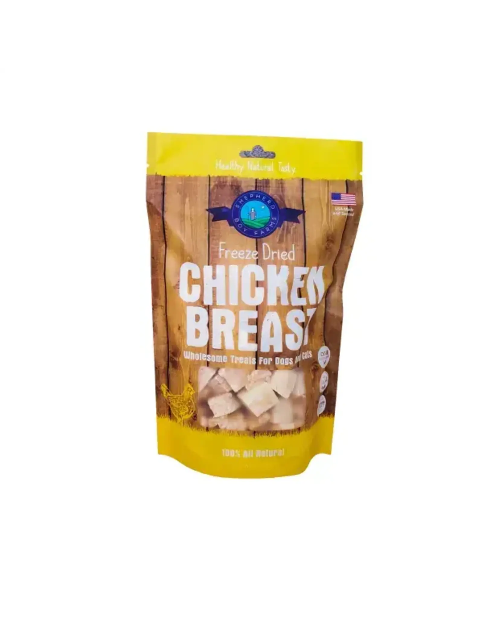 SHEPHERD BOY FARMS SHEPHERD BOY FARMS FREEZE DRIED CHICKEN BREAST TREATS 3OZ