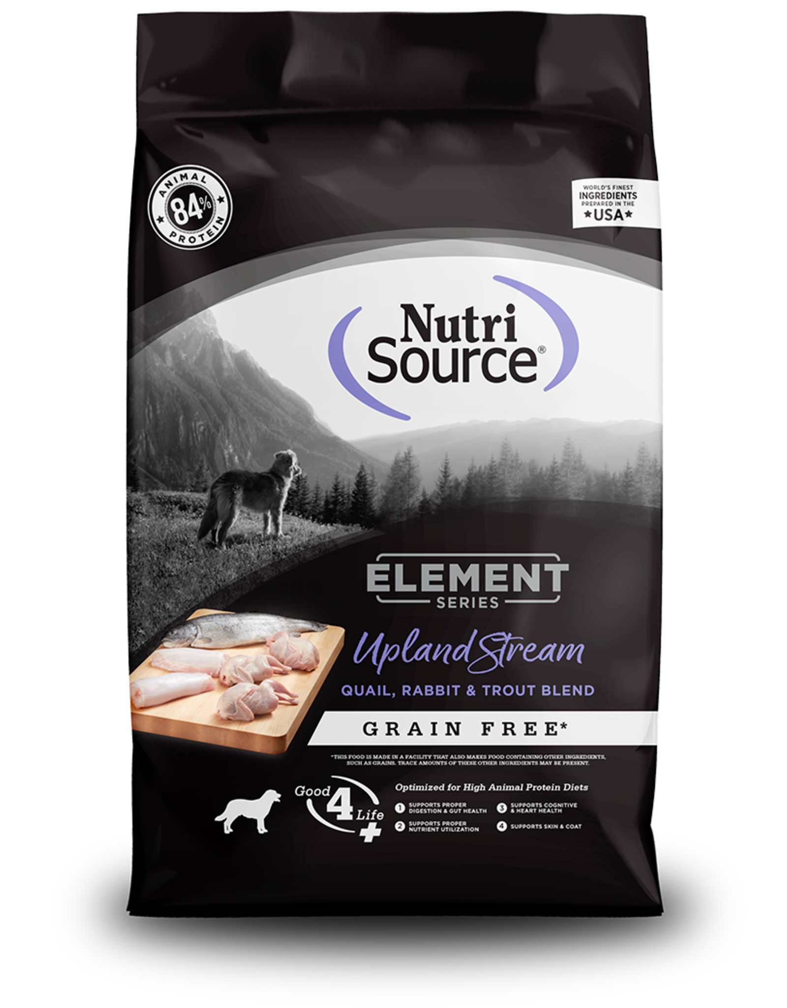 NutriSource Pet Foods NUTRISOURCE ELEMENT SERIES UPLAND STREAM BLEND