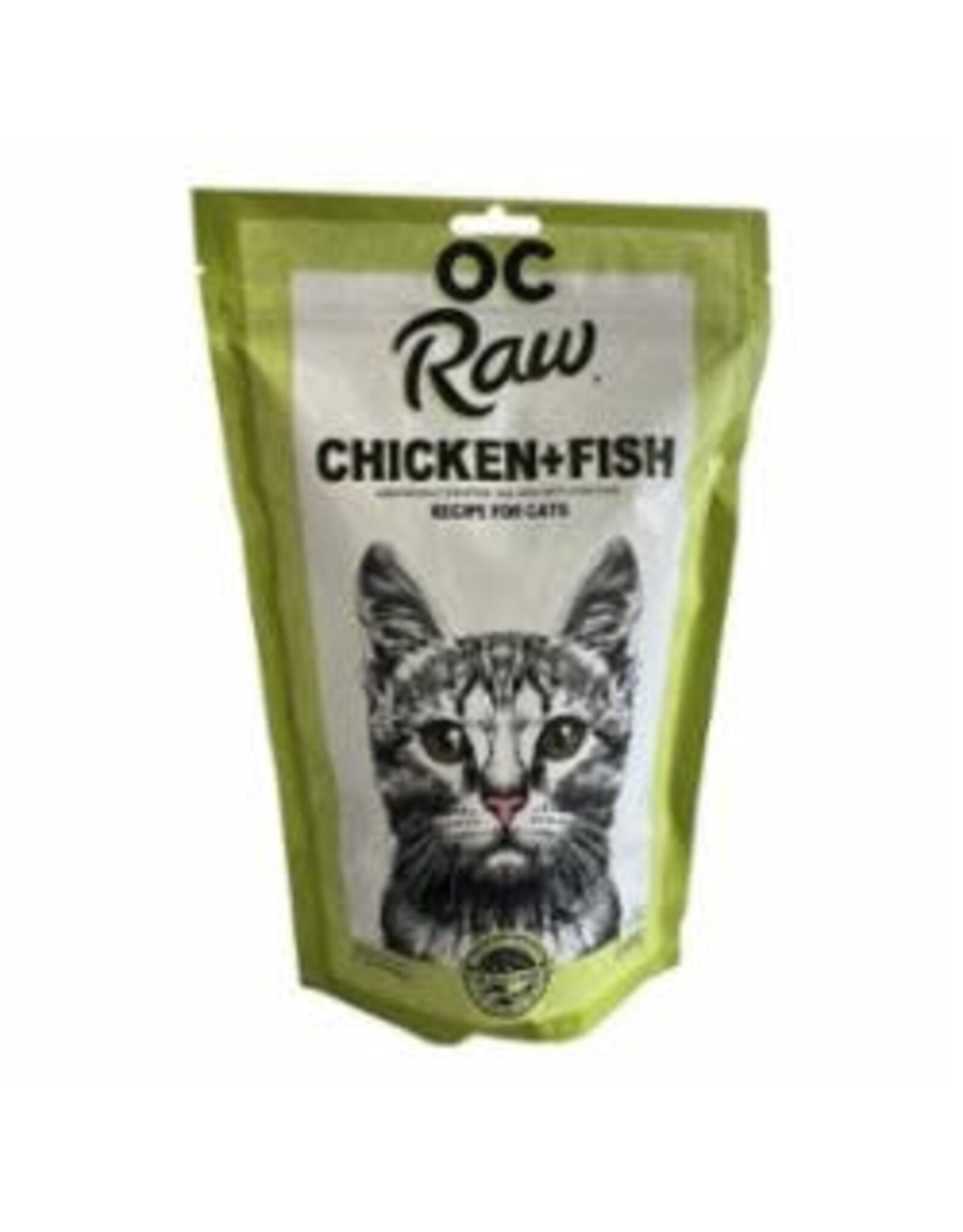 OC Raw Dog OC RAW FROZEN RAW CAT CHICKEN & FISH SLIDERS 2LB